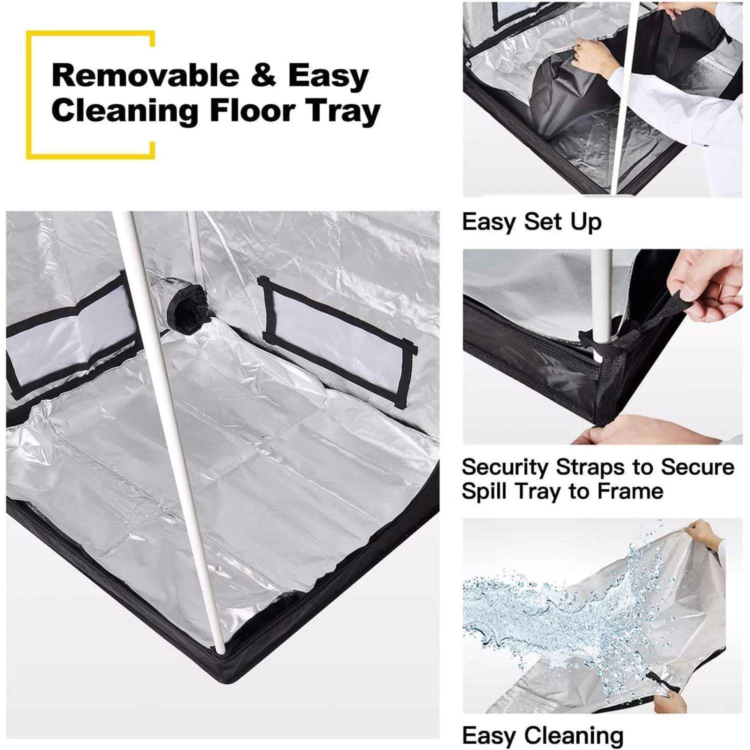 IPower Hydroponic Grow Tent 7 IPower Hydroponic Grow Tent - Image 5