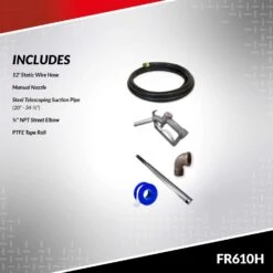 Fill-Rite Cast Iron Fuel Pump Hose And Nozzle 15 Gpm 7 Fill-Rite Cast Iron Fuel Pump Hose And Nozzle 15 Gpm -ORBIT || ACE || TORO Shop 4976c42e 3883 4f5f a864 355e7d06aac2