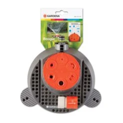 Gardena Boogie Plastic Non-tipping Base Stationary Sprinkler 625 Sq Ft