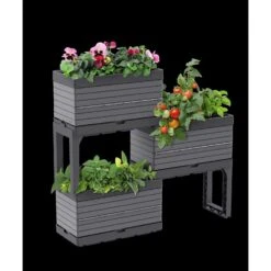 Southern Patio 39 In. H X 12 In. W X 38 In. D Resin Elevated Garden Bed Kit Gray -ORBIT || ACE || TORO Shop 4c97f551 6fea 49a0 9215 69ea1f5b697c