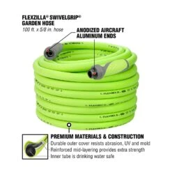 Legacy Flexzilla SwivelGrip 5/8 In. D X 100 Ft. L Garden Hose 15 Legacy Flexzilla SwivelGrip 5/8 In. D X 100 Ft. L Garden Hose -ORBIT || ACE || TORO Shop 4d9a7be8 74c6 44ea 9505 25b2642336fb