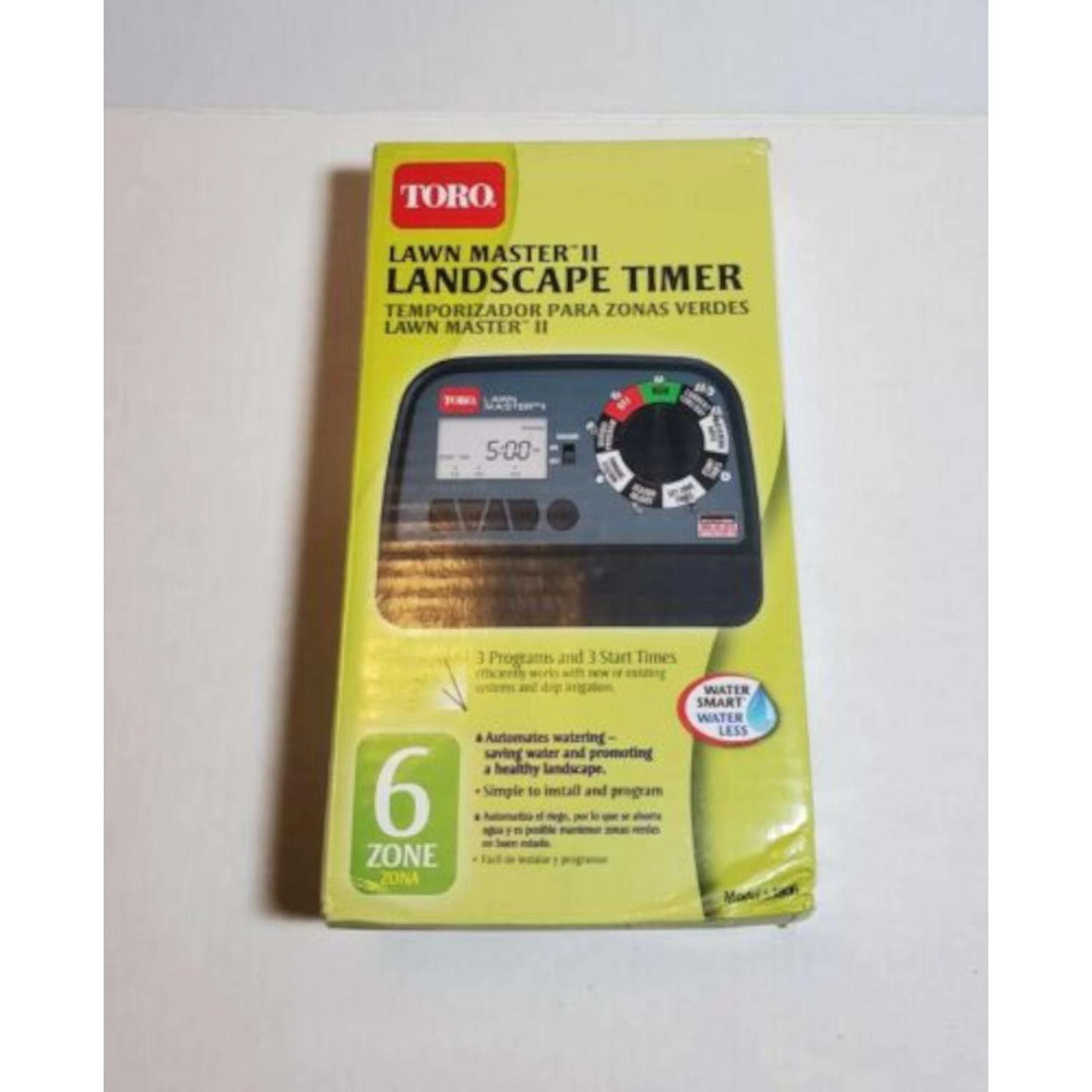 Toro Lawn Master II Programmable 6 Zone Sprinkler Timer 4 Toro Lawn Master II Programmable 6 Zone Sprinkler Timer - Image 2