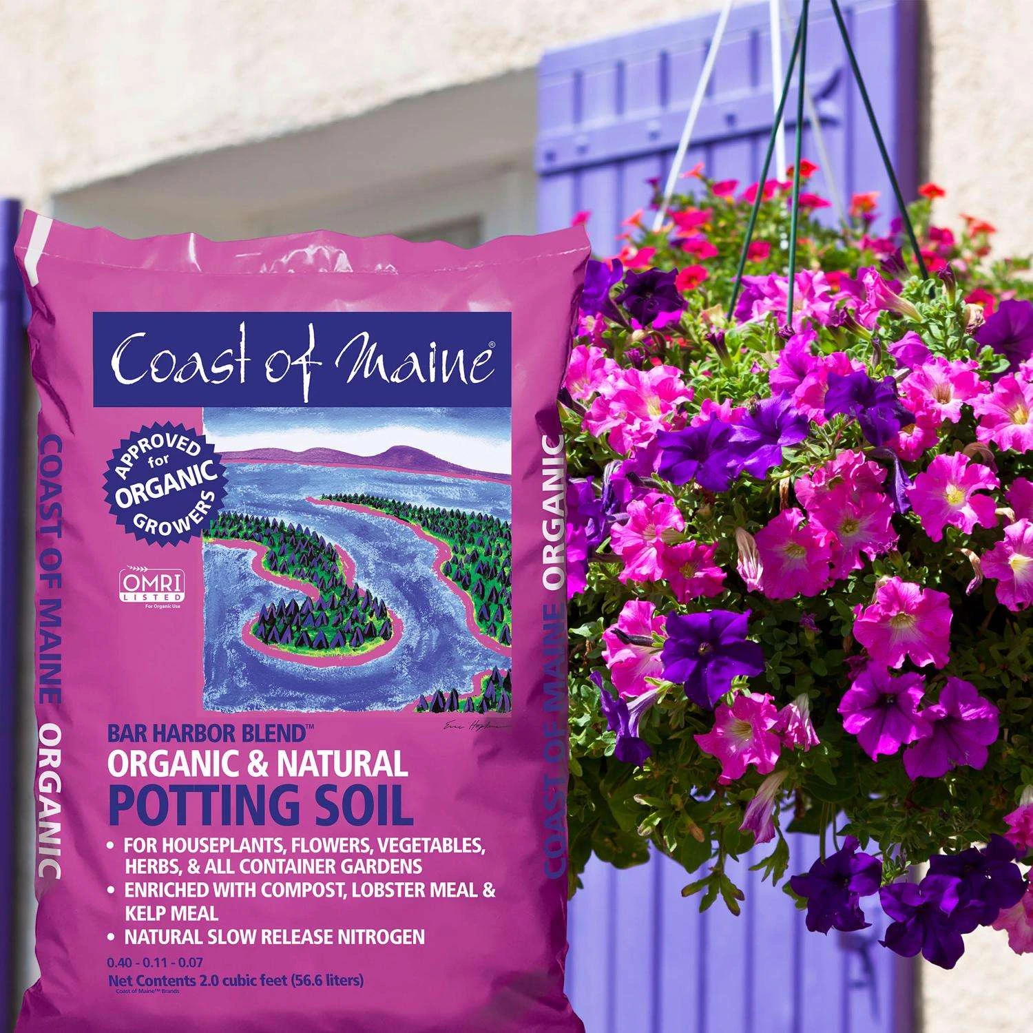 Coast Of Maine Bar Harbor Blend Organic Flower And Plant Potting Soil 2 Cu Ft 7 Coast Of Maine Bar Harbor Blend Organic Flower And Plant Potting Soil 2 Cu Ft - Image 5