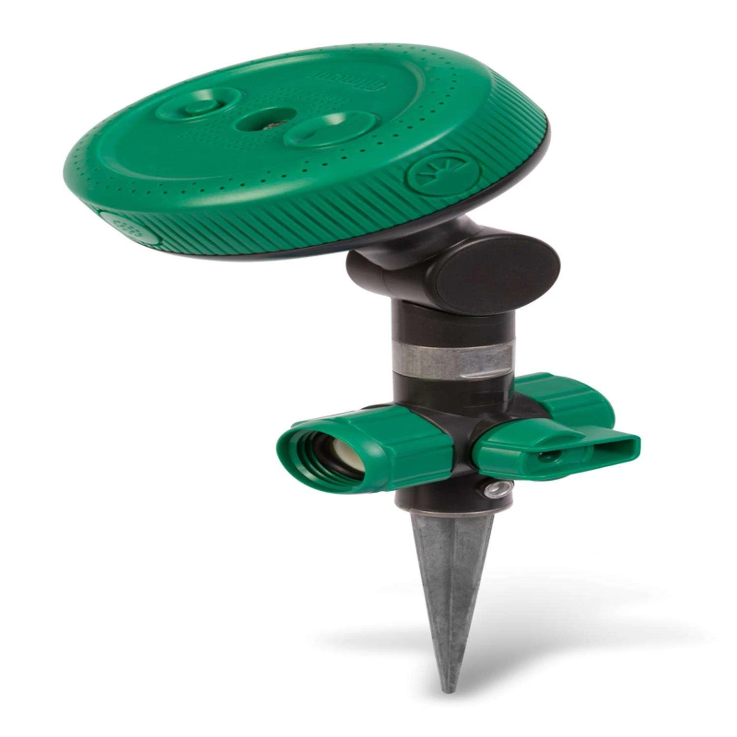 Gilmour Metal Spike Base 4-Pattern Spot Sprinkler 1250 Sq Ft 1 Pk 4 Gilmour Metal Spike Base 4-Pattern Spot Sprinkler 1250 Sq Ft 1 Pk - Image 2