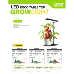 Feit Grow Fixtures Hydroponic Grow Light 14 W -ORBIT || ACE || TORO Shop 500b801c ed88 42a1 9096 662c64a51b33