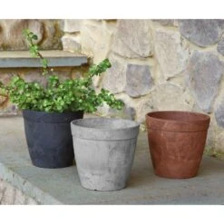 Novelty ArtStone 7.5 In. H X 8.5 In. W X 8.5 In. D X 8.5 In. D Resin Dolce Planter Black -ORBIT || ACE || TORO Shop 506c55f1 3514 4fe8 a421 fd750ed10c5e