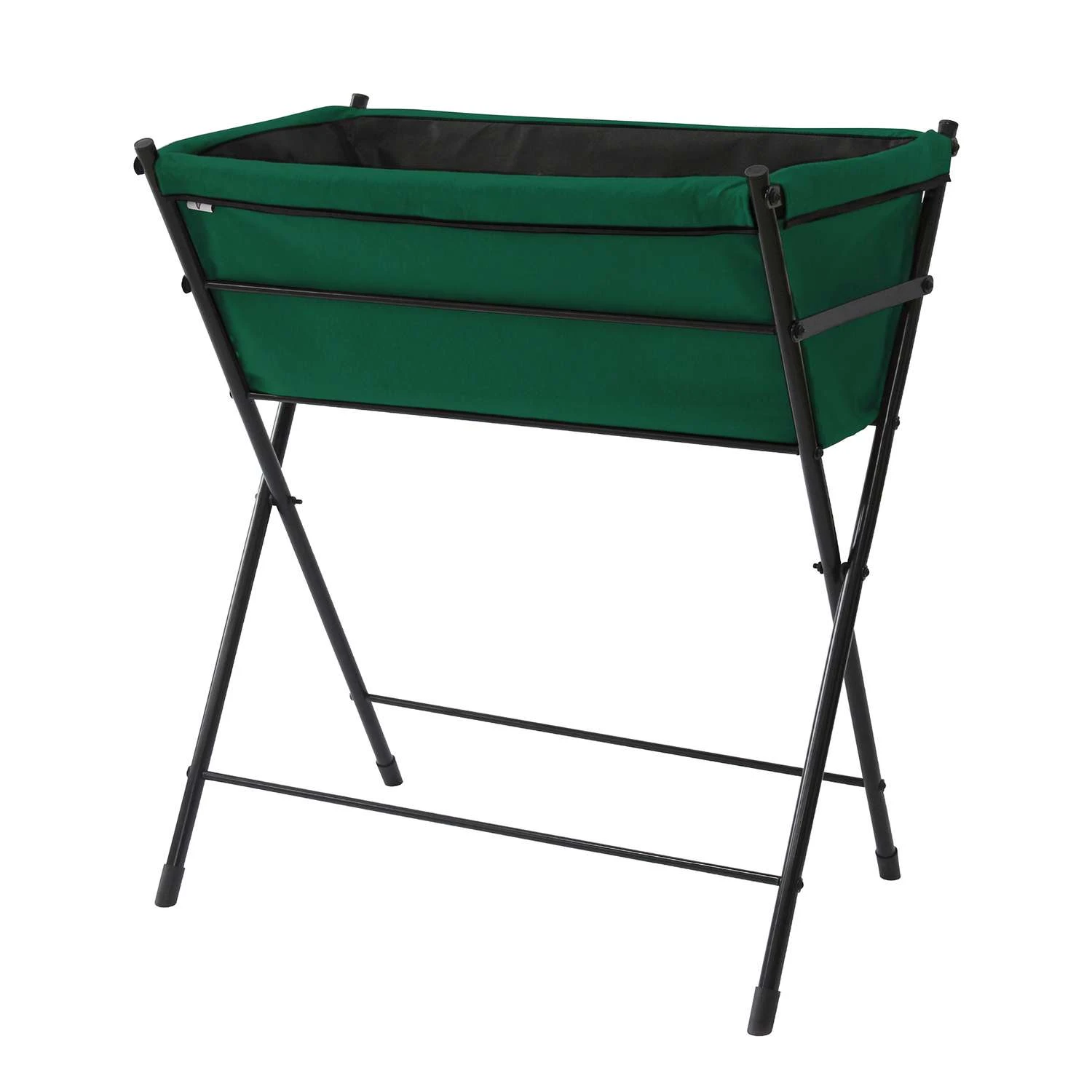 VegTrug Poppy Go 31.1 In. H X 25.5 In. W Steel 15.7 Planter Green 3 VegTrug Poppy Go 31.1 In. H X 25.5 In. W Steel 15.7 Planter Green