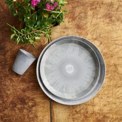 Novelty ArtStone 1.6 In. H X 11.6 In. W X 11.6 In. D X 11.6 In. D Resin Napa Tray Planter Gray -ORBIT || ACE || TORO Shop 516cc73b df0b 4b14 a45e f5eaf1e60bb0