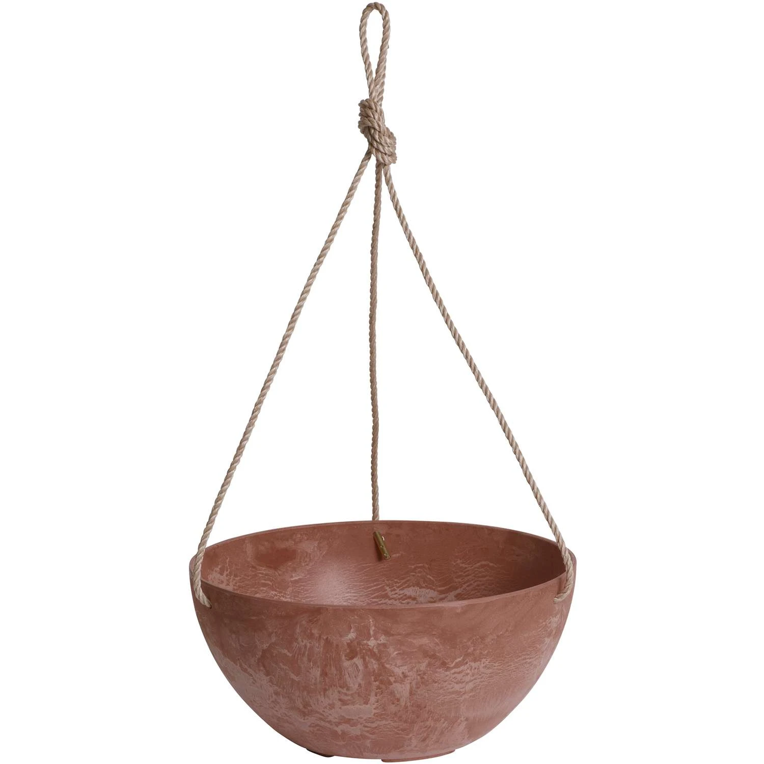Novelty ArtStone 5.9 In. H X 12.2 In. W X 12.2 In. D X 12.2 In. D Resin Napa Hanging Planter Rust 3 Novelty ArtStone 5.9 In. H X 12.2 In. W X 12.2 In. D X 12.2 In. D Resin Napa Hanging Planter Rust