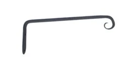 Panacea Black Wrought Iron 10 In. H Straight Plant Hook 1 Pk