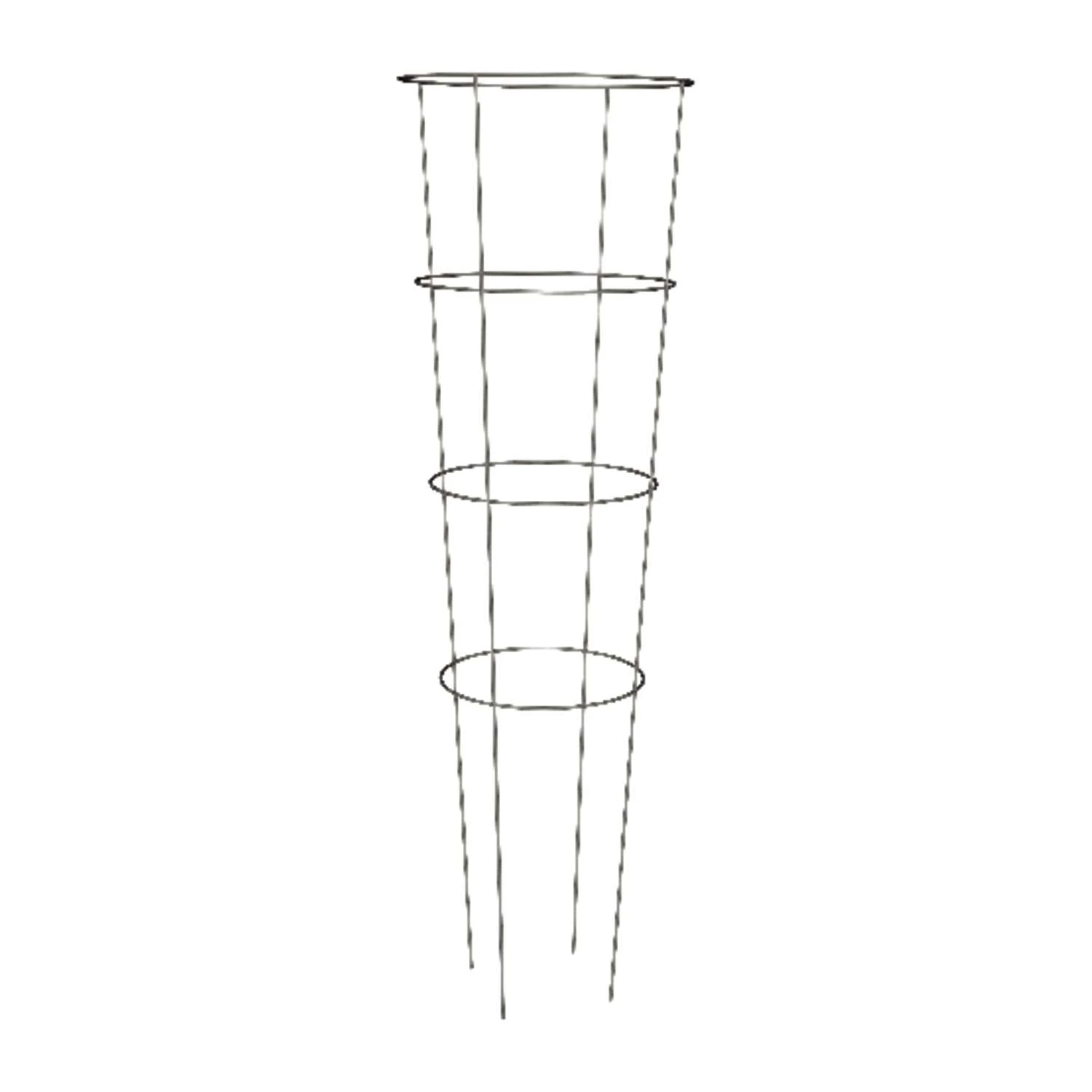 Panacea 54 In. H X 16 In. W X 16 In. D Gray Steel Tomato Cage 3 Panacea 54 In. H X 16 In. W X 16 In. D Gray Steel Tomato Cage