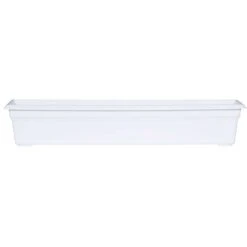 Novelty 6.5 In. H X 8 In. W X 36 In. D X 36 In. D Plastic Countryside Flower Box White -ORBIT || ACE || TORO Shop 59445b03 1dd3 4f9e af4c dbb759626874
