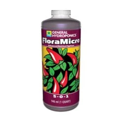 General Hydroponics Flora Micro Liquid Nutrient System 1 Qt