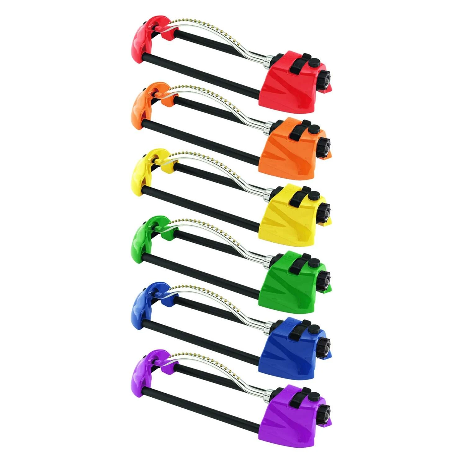 Dramm ColorStorm Metal Non-Tipping Base Oscillating Sprinkler 3036 Sq Ft 1 Pk 4 Dramm ColorStorm Metal Non-Tipping Base Oscillating Sprinkler 3036 Sq Ft 1 Pk - Image 2