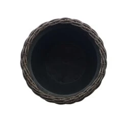 Infinity 13 In. H X 14 In. D Plastic Woven Wicker Planter Brown 7 Infinity 13 In. H X 14 In. D Plastic Woven Wicker Planter Brown -ORBIT || ACE || TORO Shop 5cc16bc0 03cb 473b ae8d aebac096d424