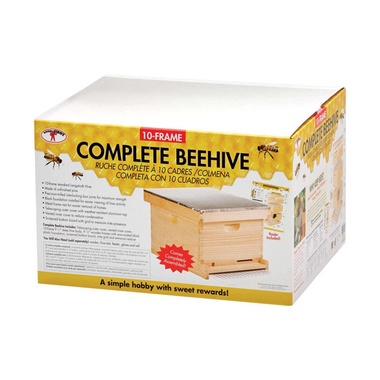 Little Giant Complete Bee Hive 3 Little Giant Complete Bee Hive