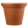 HC Companies 16.5 In. H X 20 In. D Clay Terrazzo Planter Terra Cotta -ORBIT || ACE || TORO Shop 60866005 5703 4bcf b5bc 8904bffe8538