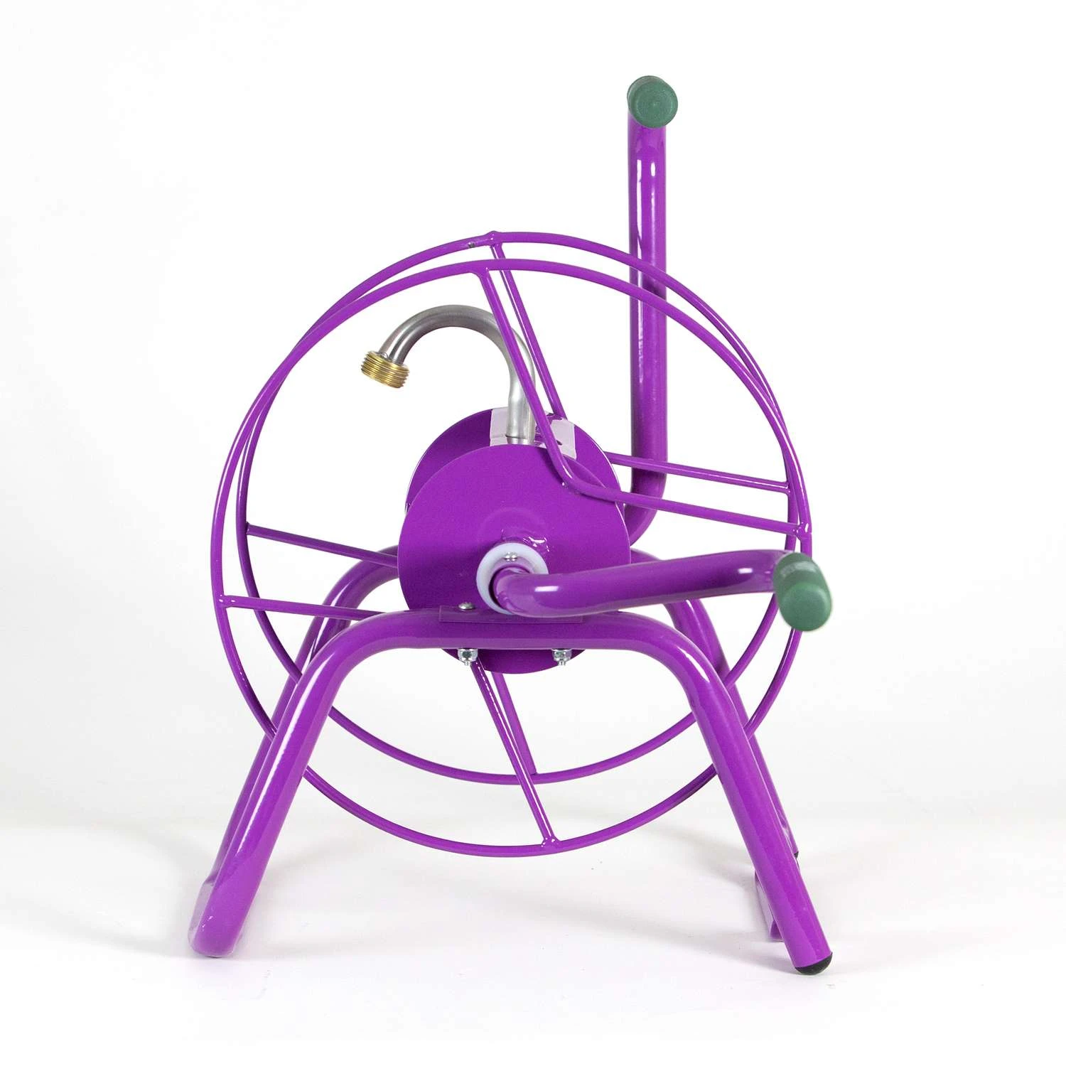Yard Butler 75 Ft. Purple Free Standing Hose Reel 4 Yard Butler 75 Ft. Purple Free Standing Hose Reel - Image 2