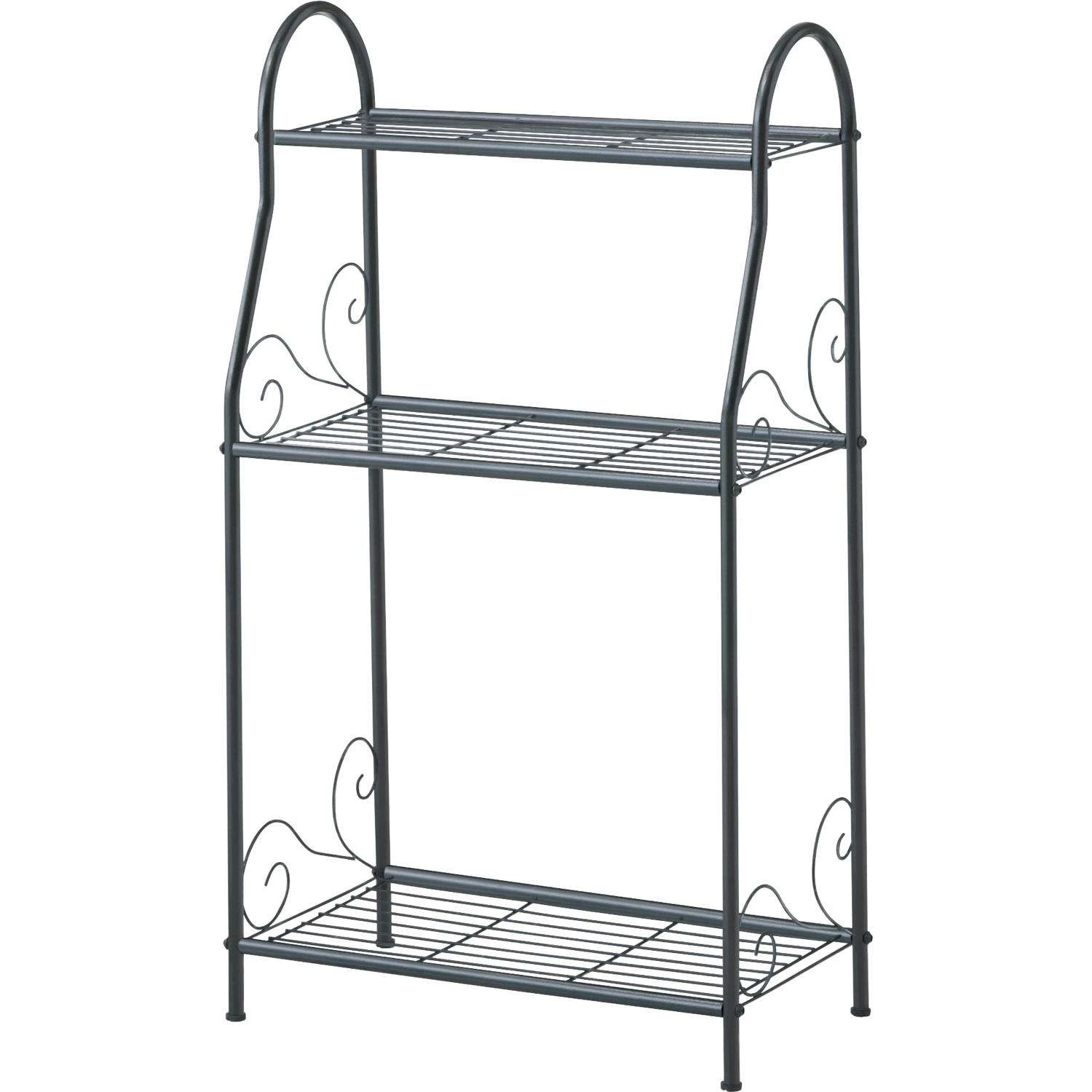 VegTrug 38 In. H Black Steel Plant Stand 3 VegTrug 38 In. H Black Steel Plant Stand