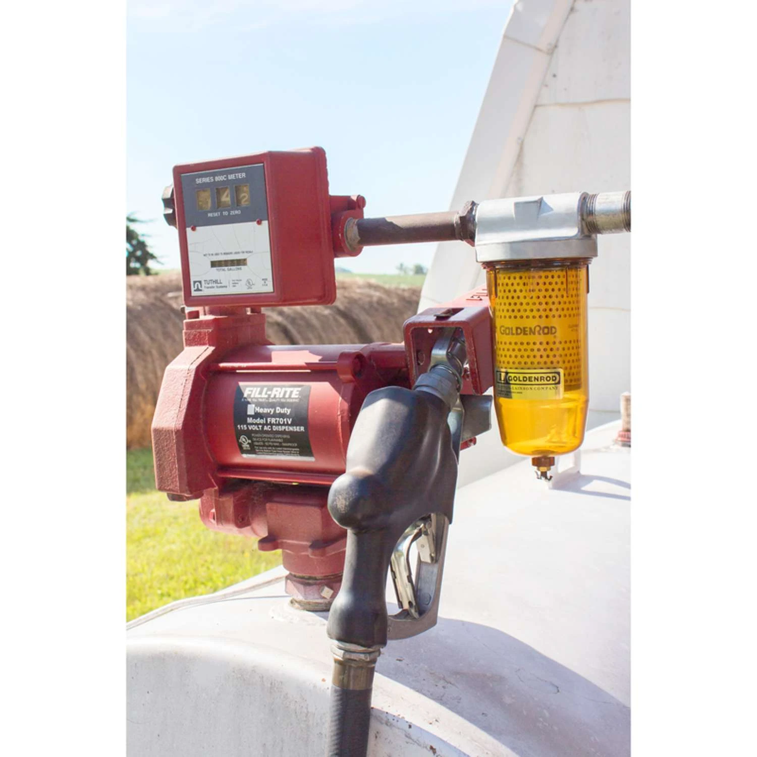 Goldenrod Steel Fuel Tank Filter 5 Goldenrod Steel Fuel Tank Filter - Image 3