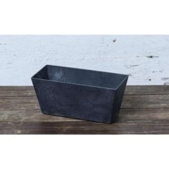 Novelty ArtStone 6.8 In. H X 14.5 In. W X 6.5 In. D Resin Ella Window Box Black -ORBIT || ACE || TORO Shop 6e65d9a0 55e6 4927 9eb3 95518457494c