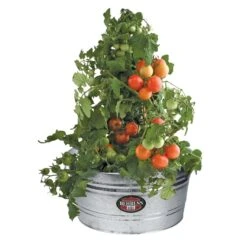 Behrens 11 Gal Galvanized Steel Tub Round -ORBIT || ACE || TORO Shop 6ee9bc7a 6c3a 4bfa b96f a007ae55712e