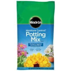 Miracle-Gro Moisture Control Flower And Plant Potting Mix 1 Cu Ft