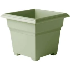 Novelty 13 In. H X 14 In. W X 14 In. D Plastic Countryside Tub Patio Planter Sage -ORBIT || ACE || TORO Shop 74ac624a fdad 45f6 88e5 969f736ca92f