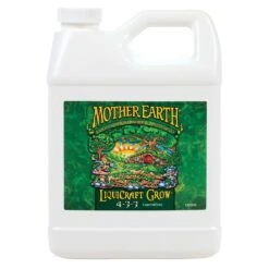 Mother Earth LiquiCraft Grow All Plant 4-3-3 Plant Fertilizer 1 Qt