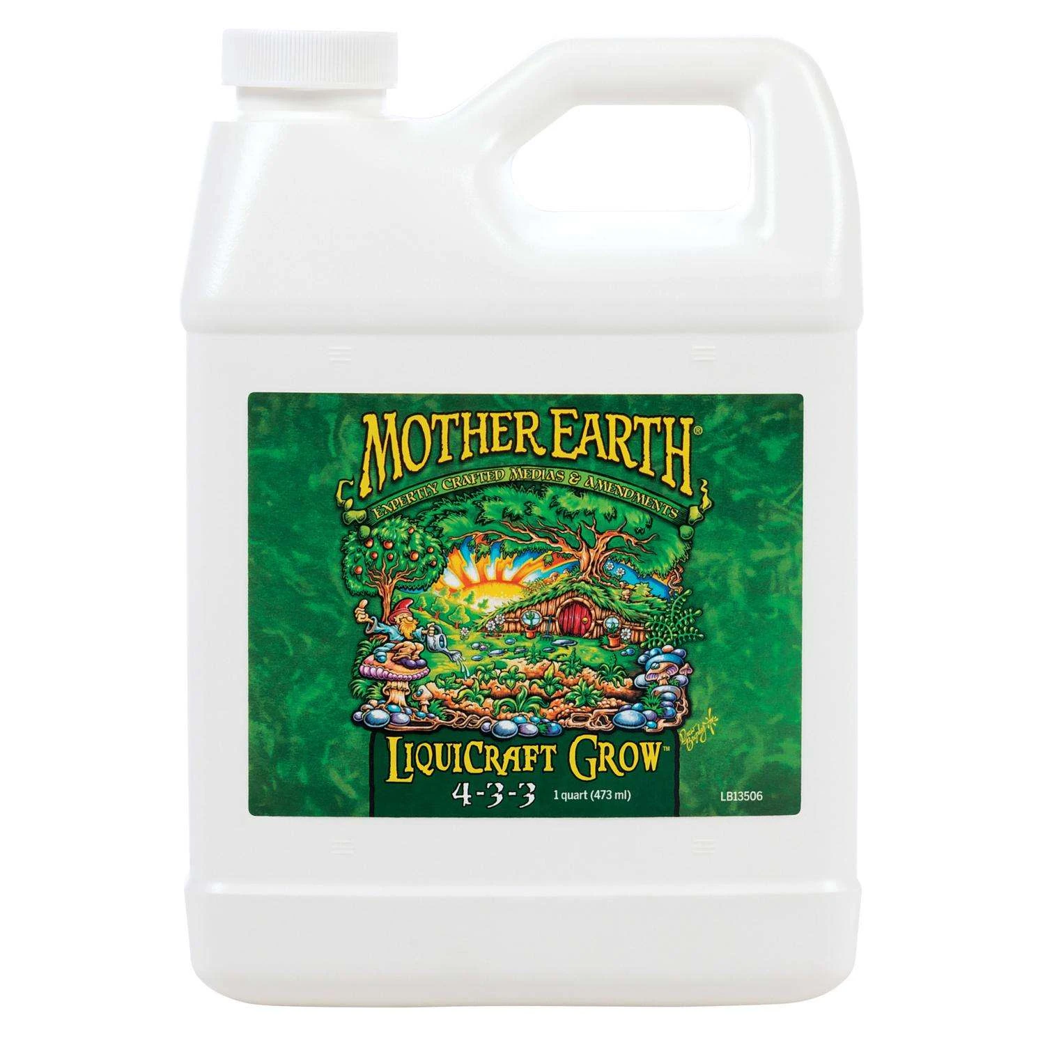 Mother Earth LiquiCraft Grow All Plant 4-3-3 Plant Fertilizer 1 Qt 3 Mother Earth LiquiCraft Grow All Plant 4-3-3 Plant Fertilizer 1 Qt