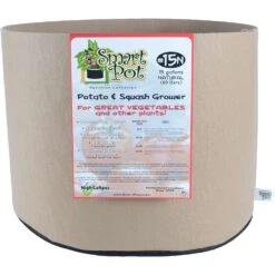 Smart Pot Potato & Squash 13.5 In. H X 18 In. W X 18 In. D X 18 In. D Geo-Thermal Fabric Grow Bag Pl