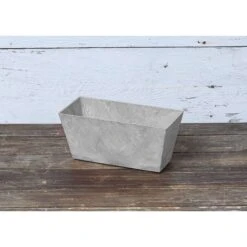 Novelty ArtStone 6.8 In. H X 14.5 In. W X 6.5 In. D Resin Ella Window Box Gray -ORBIT || ACE || TORO Shop 788b9929 a6e9 47a9 b00a 64ea6df91133