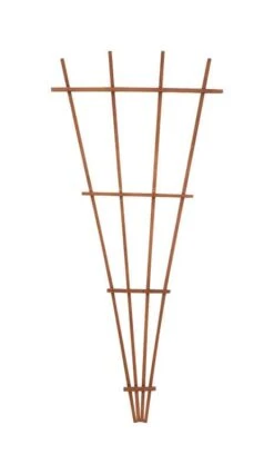Panacea 72 In. H Brown Wood Trellis