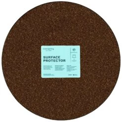 Curtis Wagner Plastics Everspring 0.5 In. H X 16 In. D Cork/Plastic Planter Mat Brown