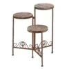 Summerfield Terrace Old World 3-Tier 23 In. H Brown Wrought Iron Plant Stand 1 Summerfield Terrace Old World 3-Tier 23 In. H Brown Wrought Iron Plant Stand -ORBIT || ACE || TORO Shop 7a8fc0a4 72f0 469f a4e7 58db733db9cd