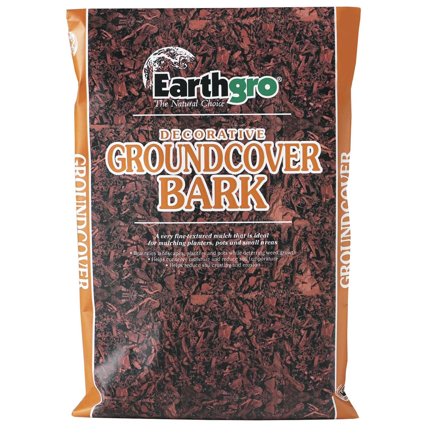 Earthgro Natural Bark Mulch 2 Cu Ft 3 Earthgro Natural Bark Mulch 2 Cu Ft