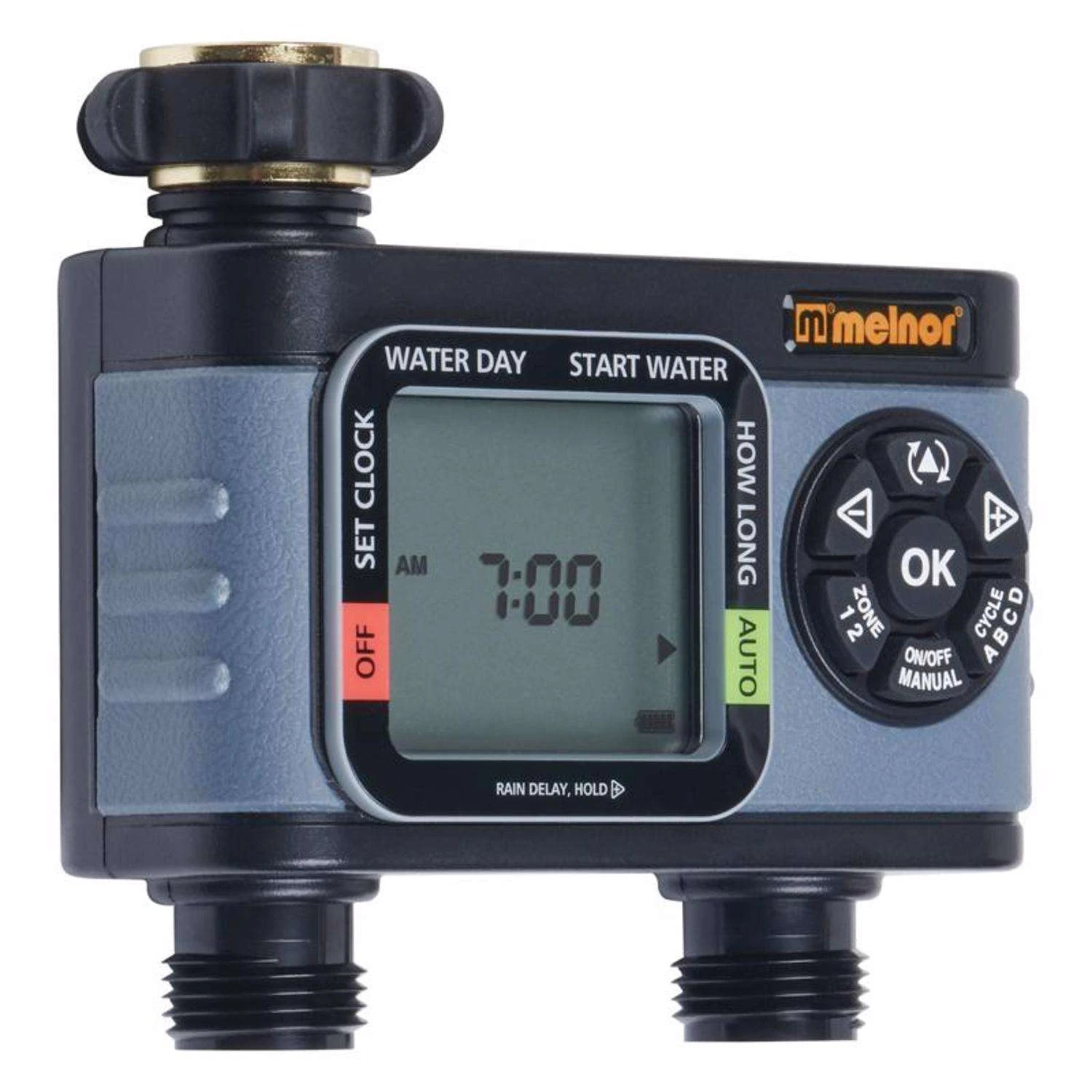 Melnor HydroLogic Programmable 2 Zone Digital Water Timer 4 Melnor HydroLogic Programmable 2 Zone Digital Water Timer - Image 2