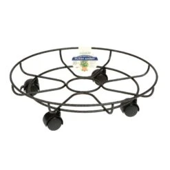 Gardman 4.5 In. H X 16 In. W Metal Planter Caddie Black