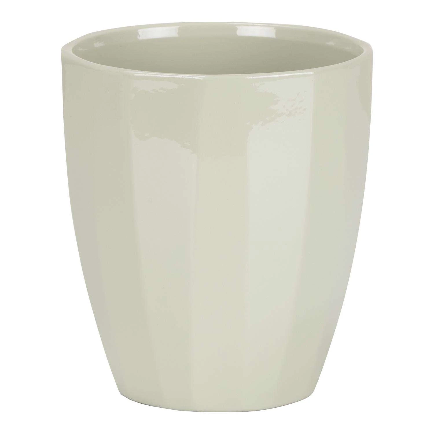 Scheurich Elegance 4.75 In. D Ceramic Flower Pot Green 3 Scheurich Elegance 4.75 In. D Ceramic Flower Pot Green