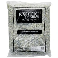 Exotic Pebbles & Aggregates Jade Deco Pebbles 20 Lb