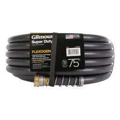 Gilmour Flexogen 5/8 In. D X 75 Ft. L Heavy Duty Premium Grade Garden Hose -ORBIT || ACE || TORO Shop 9200ee1c 470d 4596 a06e 0a99763c63cc