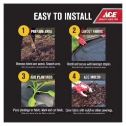 Ace 3 Ft. W X 100 Ft. L Polypropylene Landscape Fabric 17 Ace 3 Ft. W X 100 Ft. L Polypropylene Landscape Fabric -ORBIT || ACE || TORO Shop 93aa132f aeea 4666 bd54 cc34d6651bbd