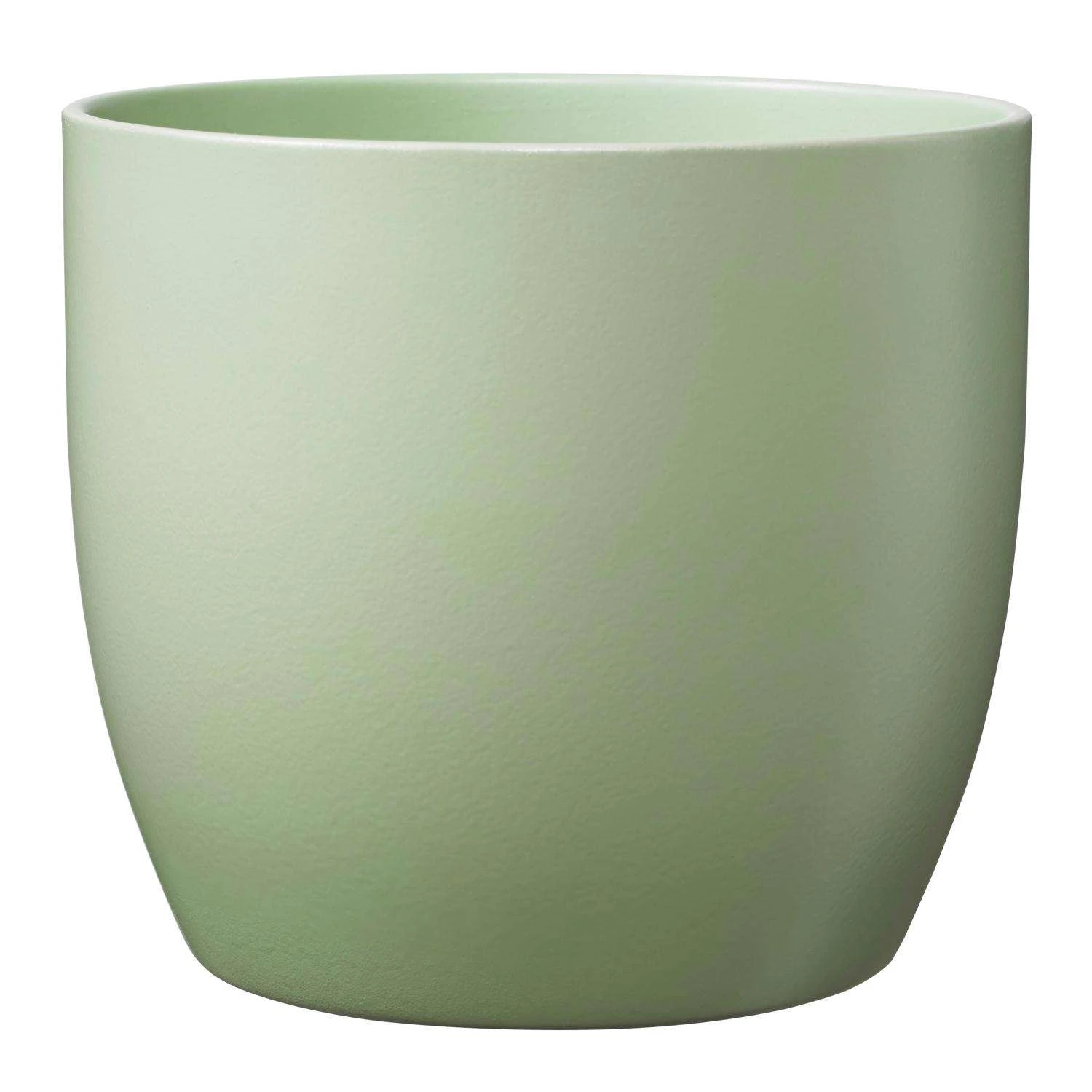 SK Pottery 3.9 In. H X 4.7 In. W X 4.7 In. D Clay Basel Ceramic Pot Green 3 SK Pottery 3.9 In. H X 4.7 In. W X 4.7 In. D Clay Basel Ceramic Pot Green