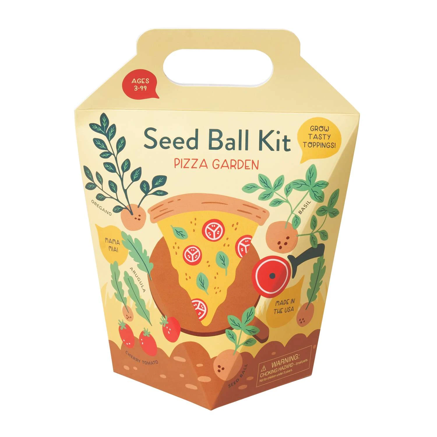 Modern Sprout Pizza Garden Assorted Herbs Seed Starter Kit 1 Pk 3 Modern Sprout Pizza Garden Assorted Herbs Seed Starter Kit 1 Pk