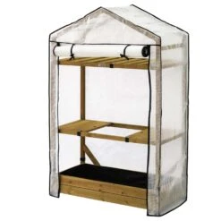 VegTrug Tomato Greenhouse Natural 65.7 In. H X 43.7 In. W Greenhouse