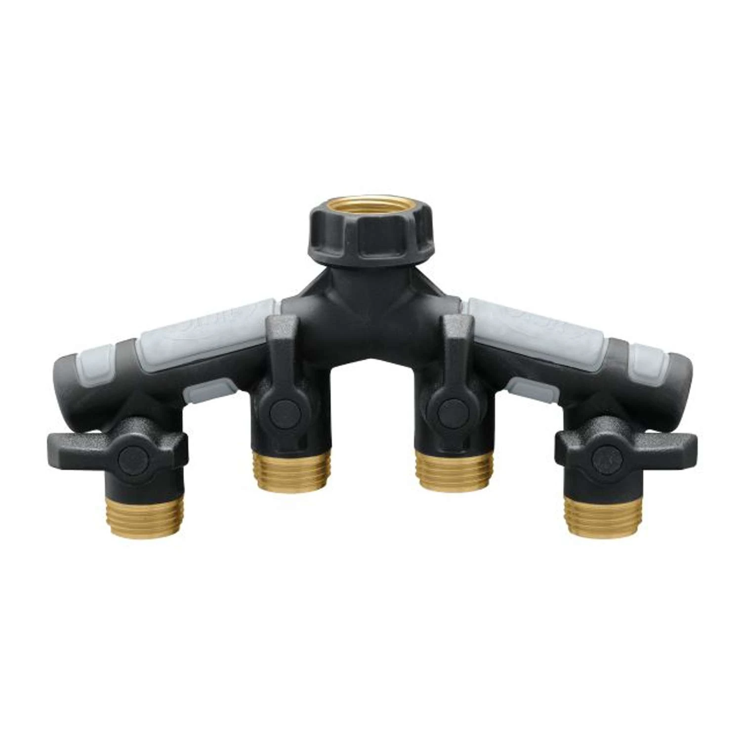 Orbit Pro Flo 3/4 In. Metal Threaded Female/Male Garden Hose Manifold 3 Orbit Pro Flo 3/4 In. Metal Threaded Female/Male Garden Hose Manifold