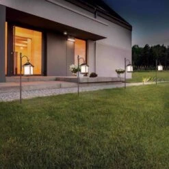 Feit SOLAR FIXTURES Bronze Metal 48 In. H Shepherd's Hook 1 Pk -ORBIT || ACE || TORO Shop 9fcf505b 011e 4131 ab3e 94891776826d