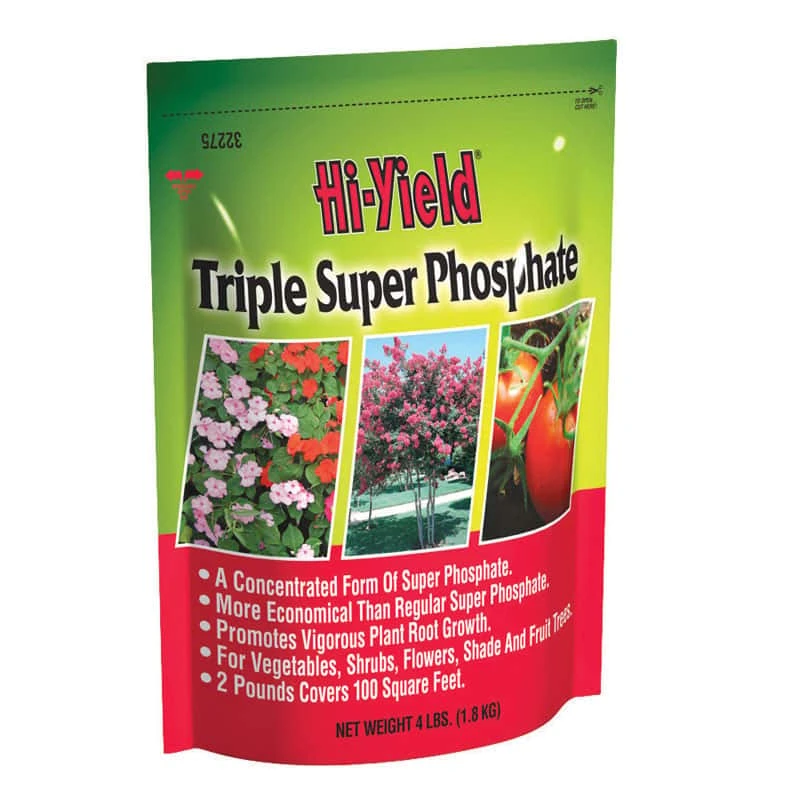 Hi-Yield TRIPLE SUPER PHOSPHATE 0-45-0 Granules Plant Food 4 Lb 3 Hi-Yield TRIPLE SUPER PHOSPHATE 0-45-0 Granules Plant Food 4 Lb