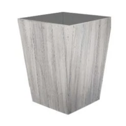 Suncast Farmington 18 In. H X 16 In. W X 16 In. D Resin Planter Dove Gray