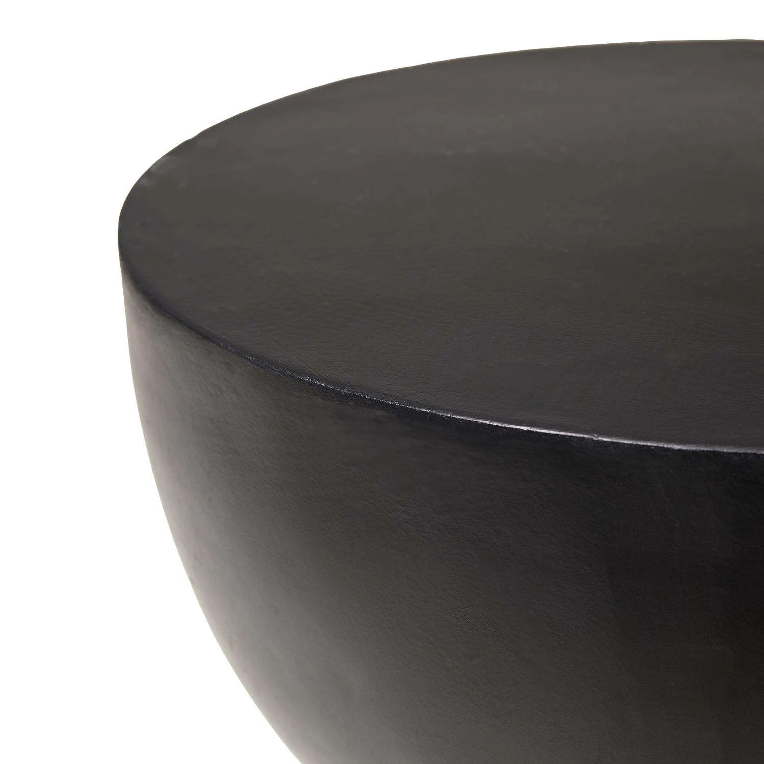 Glitzhome 17.75 In. H Black Fiberglass/MGO Plant Stand 6 Glitzhome 17.75 In. H Black Fiberglass/MGO Plant Stand - Image 4